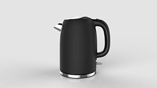 Linsar JK115 Electric Kettle, 1.7 Litre- Fast Boil, Stainless-Steel interior, Cordless, Auto Shut-Off and Boil Dry Protection. (Red)