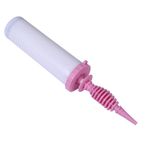 GARIOUANS Bomba Manual para Inflar Globos y Balones de Yoga Doble Acción y Plástico Resistente para Fiestas, Bodas y Decoraciones de Eventos