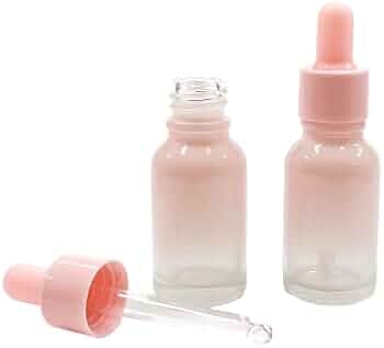 Amazon.co.jp: 【スポイト ボトル グラス】15ml ミルキーピンク