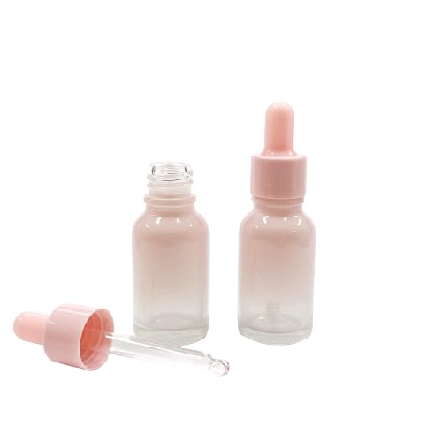 Amazon.co.jp: 【スポイト ボトル グラス】15ml ミルキーピンク