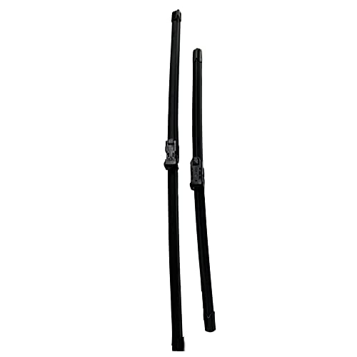Image of Oshotto Frameless (O.E.M Type) Wiper Blades Compatible with Volvo S-80 (24 inch / 20 inch)
