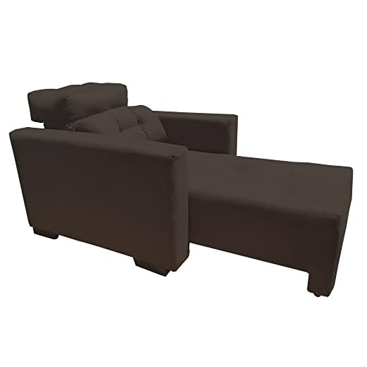 Poltrona 1 lugar Retrátil e Reclinável Veneza Marrom