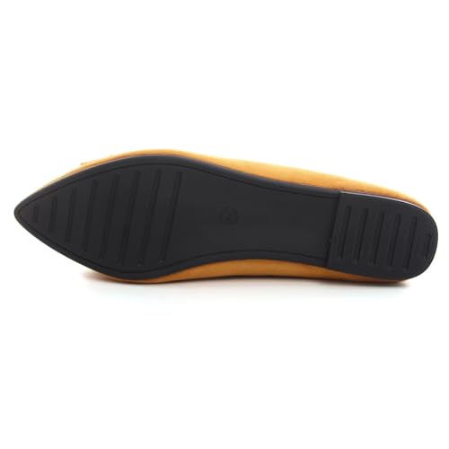 Image of SAILING LU Women's Bow-Knot Pointed Toe Ballet Flats
