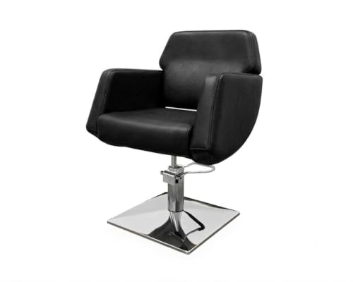 Sillón de peluquería Santorini elevable base cromada asiento ergonomico barberia 2