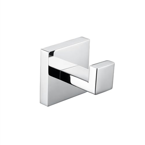 Juego de accesorios para baño de acero inoxidable con soporte para papel de WC 2
