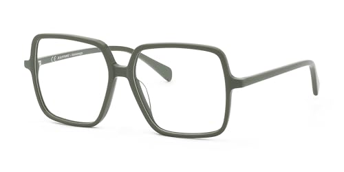 Gafas de vista femeninas Rafting RAV102 verdes, estilo diario apto para todo tipo de lentes