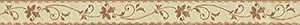A.S. Création Beige Braune Blumen Bordüre 5,00 m