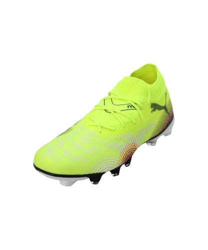 Puma - Future 8 Match FG/AG, Zapatillas de fútbol Unisexo, Yellow Alert-Puma Black-Sun Struck,