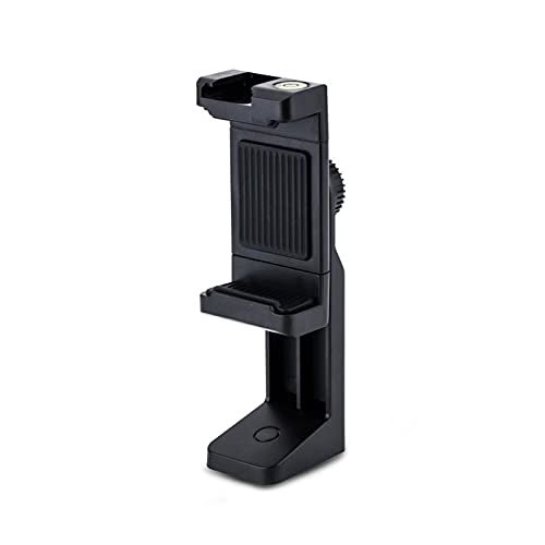 Soporte para teléfono inteligente SCRUBY con clip ajustable negro de 56 a 105 mm