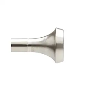 Umbra Ella 1-Inch Drapery Rod for Window, 72-144 Inches