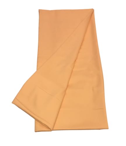 Image of BKRKJ Women's Lizibizi Cotton Unstitched Dress Material Plain Fabric by Meter for Sewing Suit,Salwar,Blouse,Shirt,Kurta,Pyjama,Pathani,Kameez,Chudidar,Patiyala (Peach 28, 4.5 Meter)