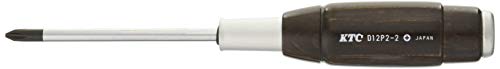 Kyoto Tools (KTC) D12P22 Wooden Handle Screwdriver, Cross Penetrating Type No. 2