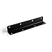 Price comparison product image 1 x SleeperFit 2-Tier Heavy Duty 90 Degree Corner Bracket - Timber Railway Sleeper Bracket for Connecting Planters, Garden Pathway, Driveway and Raised Bed - Black