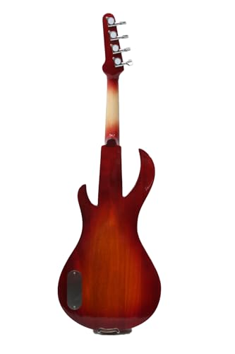 Vetimobato 16 inch Electric Viola Full Size Solid Wood Ebony Accessories with Viola Case & Bow & AUX cable & Headphone (4 String 16 inch Viola)
