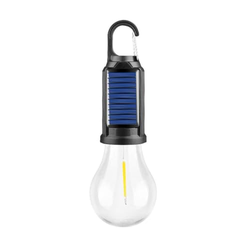 QEOTOH Ampoule LED à énergie solaire, ampoule LED, ampoule solaire étanche pour intérieur et extérieur – vue 2