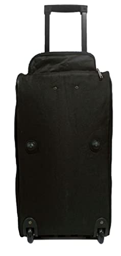 Mala De Viagem Grande Bolsa De Mao Rodinhas Poliéster Resistente Esportiva Cruzeiro