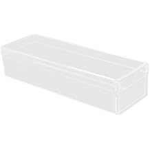 Tiramisu Container, Rectangle Cake Mold with Removable Side Panels & Lid, Tiramisu Case, Transparent Plastic Cake Boxes for Tiramisu/Cheesecake/Mousse/Pudding