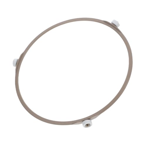 FELTECHELECTR Microwave Rotating Tray with Rollers Stable Kitchen Appliance Turntable Replacement Parts for Reliable Cooking and Quick Installation Fits Dishes