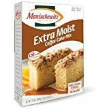 Manischewitz Extra Moist Coffee Cake Mix KFP 13 Oz.Pack Of 6.