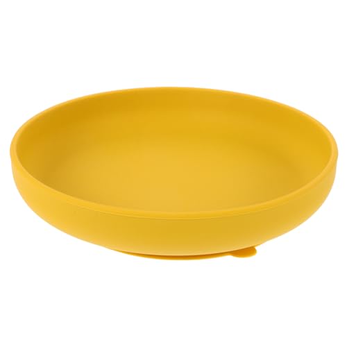 Alipis Senior Suction Base Plate Silicone Scoop Plate Lightweight Easy to Use Elderly Care Spill-proof Nursing Tableware