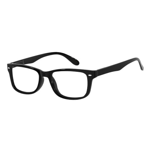 Image of Eyekepper Reading Glasses Men, Readers for Women, 3.50 Stylish Black