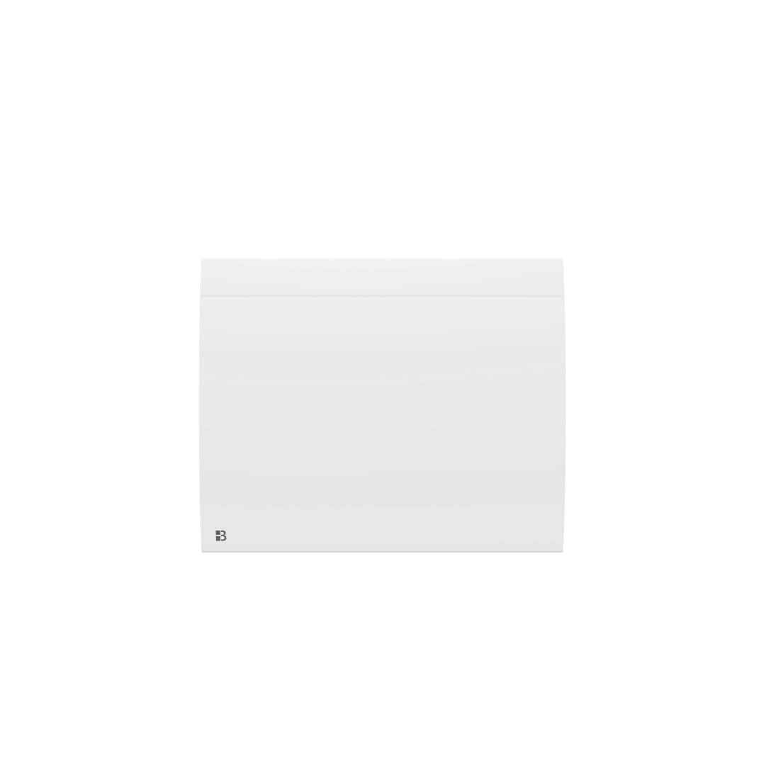 BESTHERM - Radiador eléctrico fijo conectado WIFI con inercia seca cerámica 1000 W Bestherm ILLO CONNECT horizontal blanco