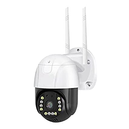 FAVONE 5 Mega Pixels 4G PTZ Sim Camera with Live View Full Color Night Vision Motion Detection SD Storage Two Way Intercom Support SD/SIM Card