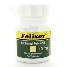 Folixor Natural 10 mg 50 tabs by Intensive Nutrition