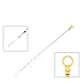 Oil Level Indicator Dipstick Compatible with Mercury for Mountaineer V8 4.6L 2009 2010 Car Engine Oil Dipstick Automobile Replacement 9L3E6750AE