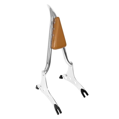 Dossier sissy bar Indian Springfield cadre chrome avec coussin clouté