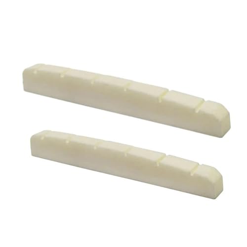 Sillet de guitare électrique 43mm à os fendu pour remplacement de pièces de lutherie 2pcs