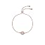 Rose Gold Tone/Crystal