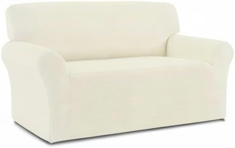 Miniatura 7 de Easy-Going Funda elástica de vellón para sofá de elastano, suave, antideslizante, protector de muebles lavable con espuma antideslizante y parte