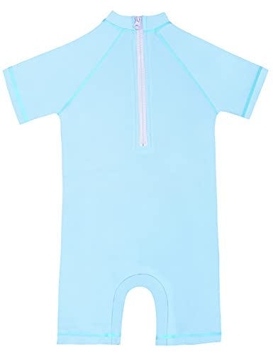 Cadocado Boys Swimsuit Toddler Rashguard One Piece Baby Boy Zipper Bathing Suit 5-6 Years Old Infant Zipper Surfing Swimwear Beach Wear #TOP1
