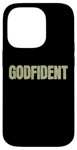 Godfident �N���X�`���� �M�� �_�ւ̐M�� �@������ �X�}�z�P�[�X iPhone 14 Pro �p