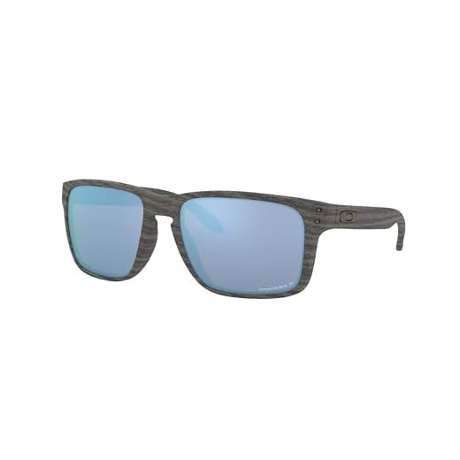 Óculos de Sol Oakley Polarizado Holbrook Xl 0OO9417 941719 Tam 59 / Cinza - Lentes Prizm Deep Water Polar
