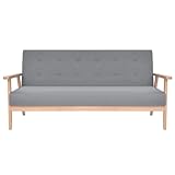 [RÉSUMÉ] Ce canapé à 3 places extrêmement confortable présente un design discret et sera idéal pour discuter, lire, regarder la télévision ou juste pour vous détendre.