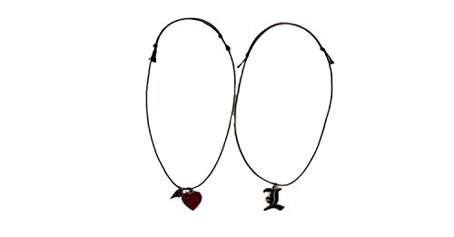 Colar Death Note Misa amane Anime + Colar L Death Note