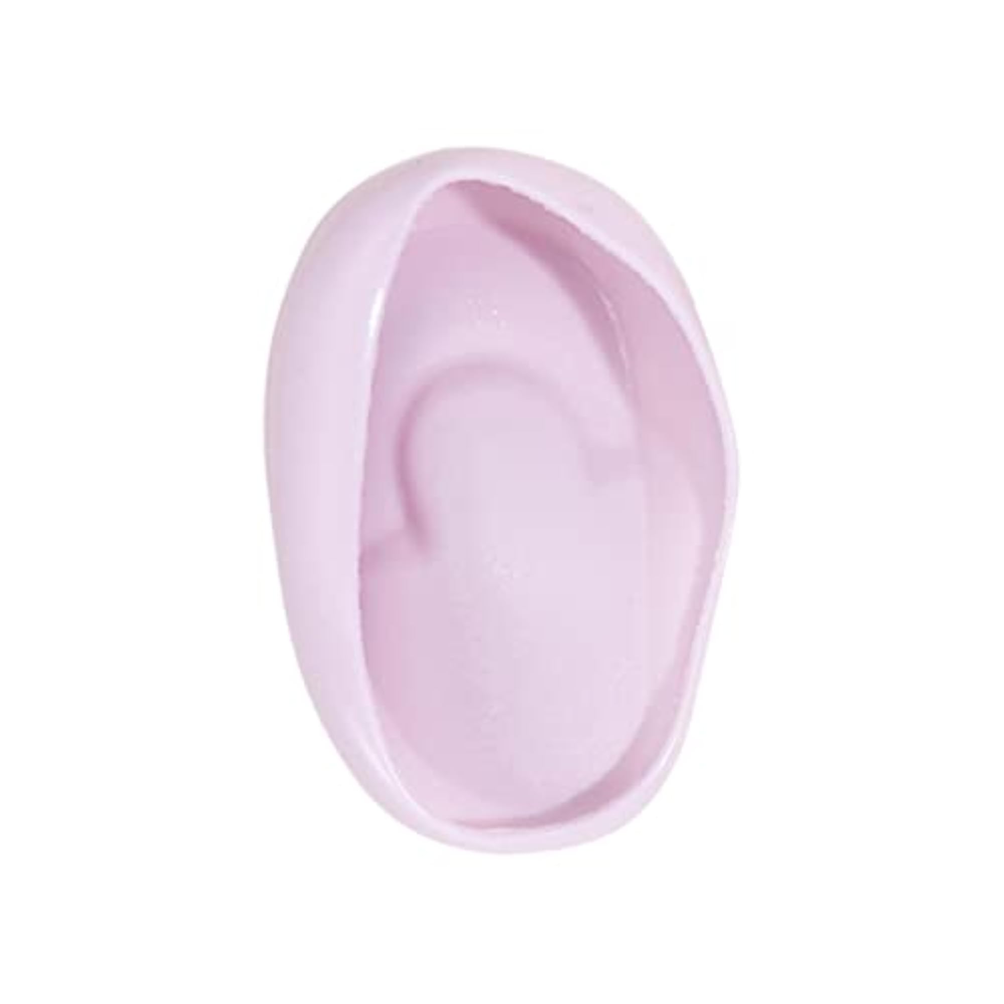 2X Silicone Ear Cover Protector for Hair Dyeing, Purple