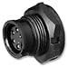 CONXALL 7282-6SG-300 CIRCULAR CONNECTOR RECEPTACLE SIZE 20, 6POS PANEL