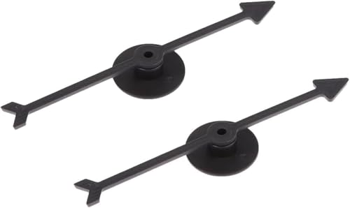 WLngtv 2Pcs Black Spinner Game Engaging Board Arrow Set, Home and School Party Spinners, Plastic Craft With Suction Cup Board Games, Arcade and Table Games