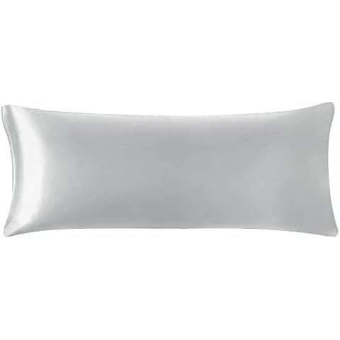 PiccoCasa Luxury Satin Body Pillowcase Cover