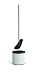 Better Living Products 17050 LOOEEGEE Hygienic Toilet Squeegee (Brush), White/Black