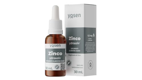Suplemento Líquido de Zinco Bisglicinato Ydrosolv® 30ml Yosen