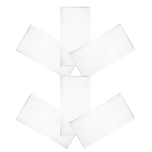 OFFSCH Pcs Acrylic Shoe Rack Shoe Slot Organizer for Retail Stores Space-Saving Display Stands for High Heels Sneakers