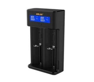 Chargeur accu i2 LCD - Golisi - sans nicotine ni tabac