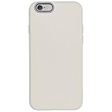 ULXITEYU for iPhone 6S Case iPhone 6 Case Cream White, Soft TPU Non-Slip Shockproof Protective Bumper Cover, Phone Case 4.7 inch