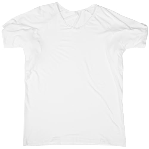 Débardeur anti-transpiration homme avec coussinets maillot de corps blanc
