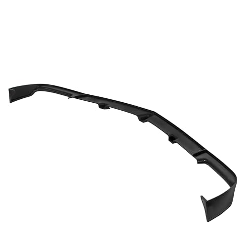 HECASA 3Pcs Front Bumper Lip Compatible with 2010-2013 Chevy/Chevrolet Camaro V8 SS Under Chin Spoiler Splitter Bumper Air Dams Valance Diffuser Protector Body Kit Plastic Black - Image 4