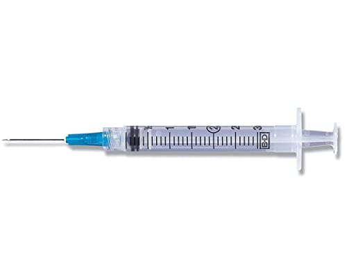 Image of BD Emerald Syringe with Needle 3ml, Box of 100